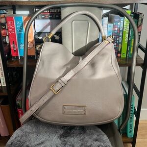 Leather Taupe Marc by Marc Jacobs Vintage Hobo Bag